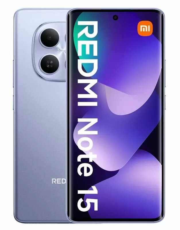 Смартфон Xiaomi Redmi Note 15 4G, 8/128 ГБ, Purple (фиолетовый)