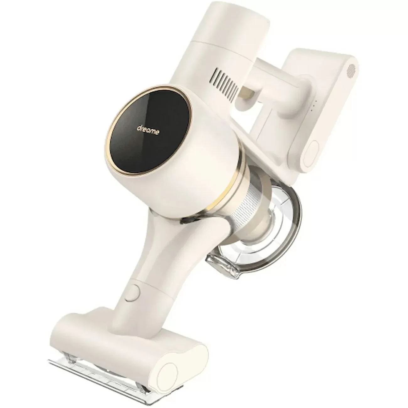 Беспроводной вертикальный пылесос Dreame R10, White/Белый