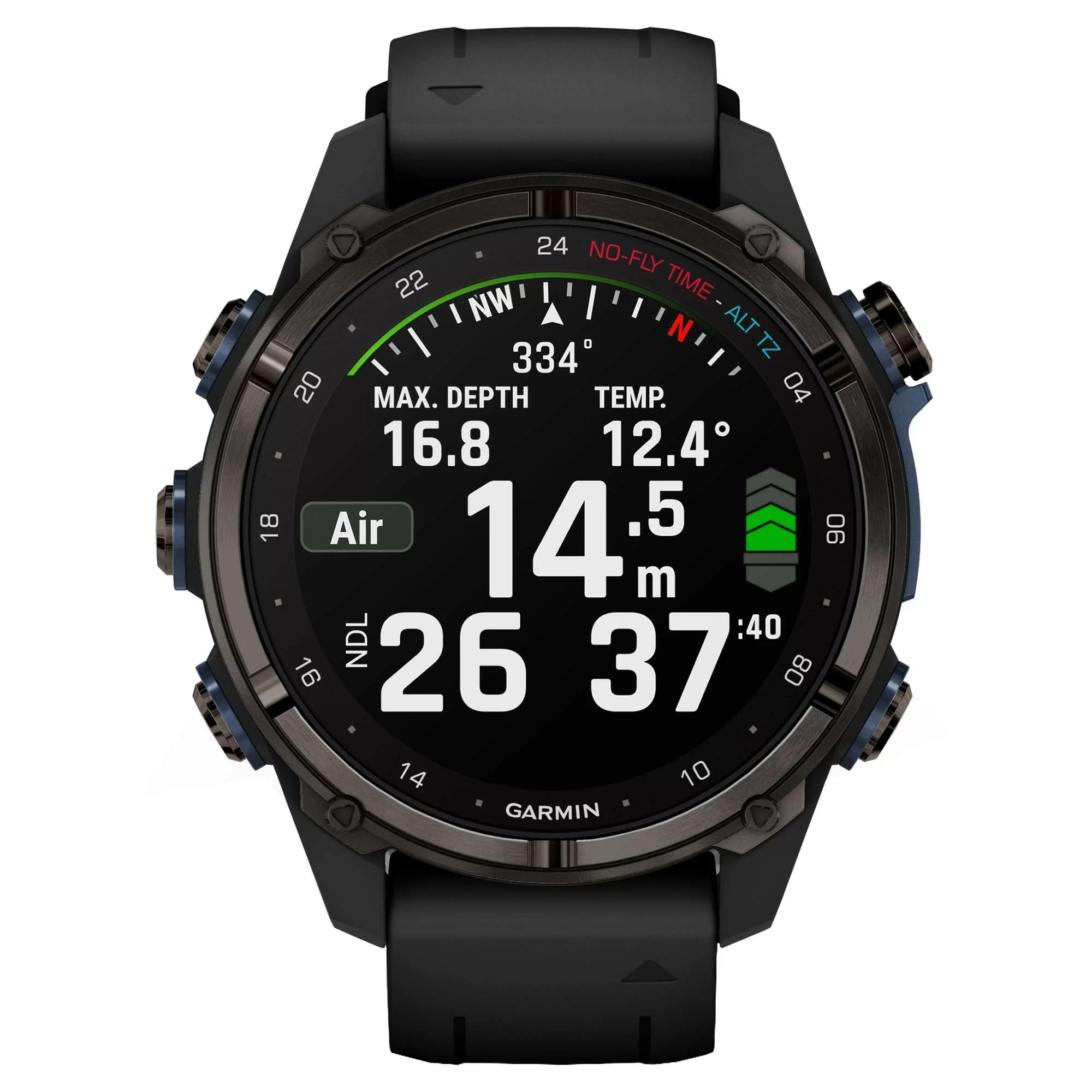 Дайвинг-компьютер Garmin Descent Mk3i, 43 мм (Carbon Gray DLC Titanium / титановый корпус, цвет графит, Black Silicone Band / чёрный силиконовый ремешок) Дайвинг-компьютер Garmin Descent Mk3i, 43 мм (Carbon Gray DLC Titanium / титановый корпус, цвет графит, Black Silicone Band / чёрный силиконовый ремешок)
