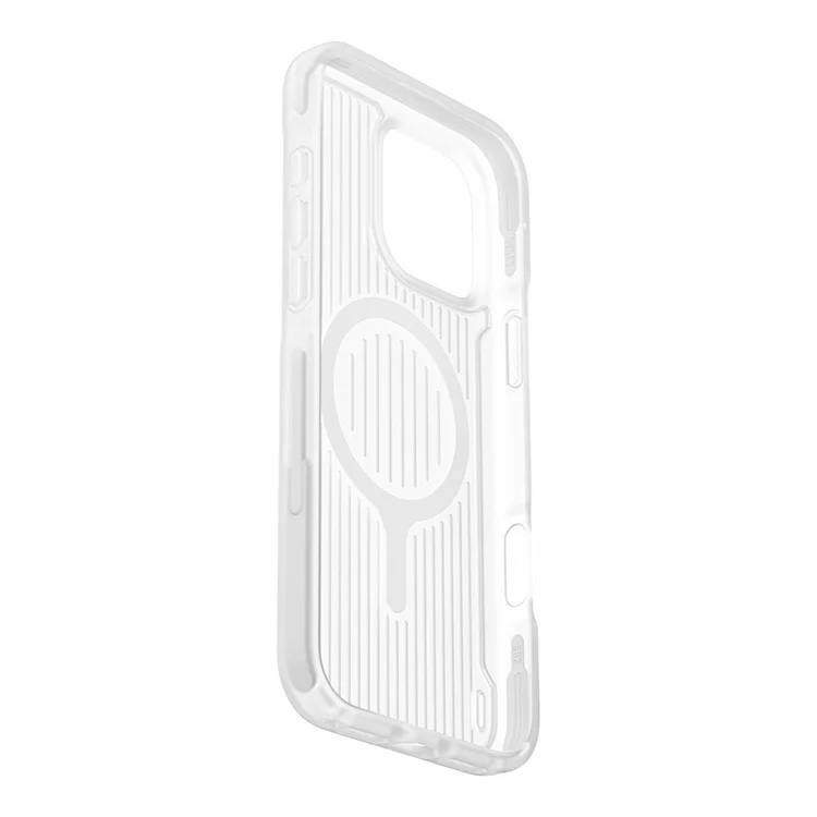 Чехол Uniq Combat LifePro Active для iPhone 16 Pro Белый светящийся (MagSafe)
