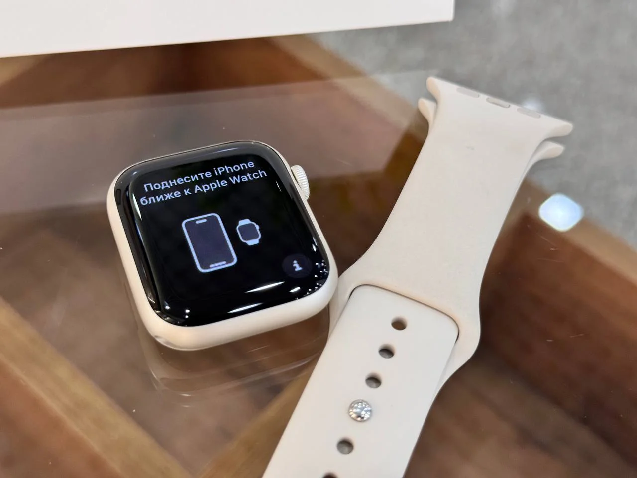 Смарт Часы Apple Watch S8, Серебристый, 45mm / LXX1*