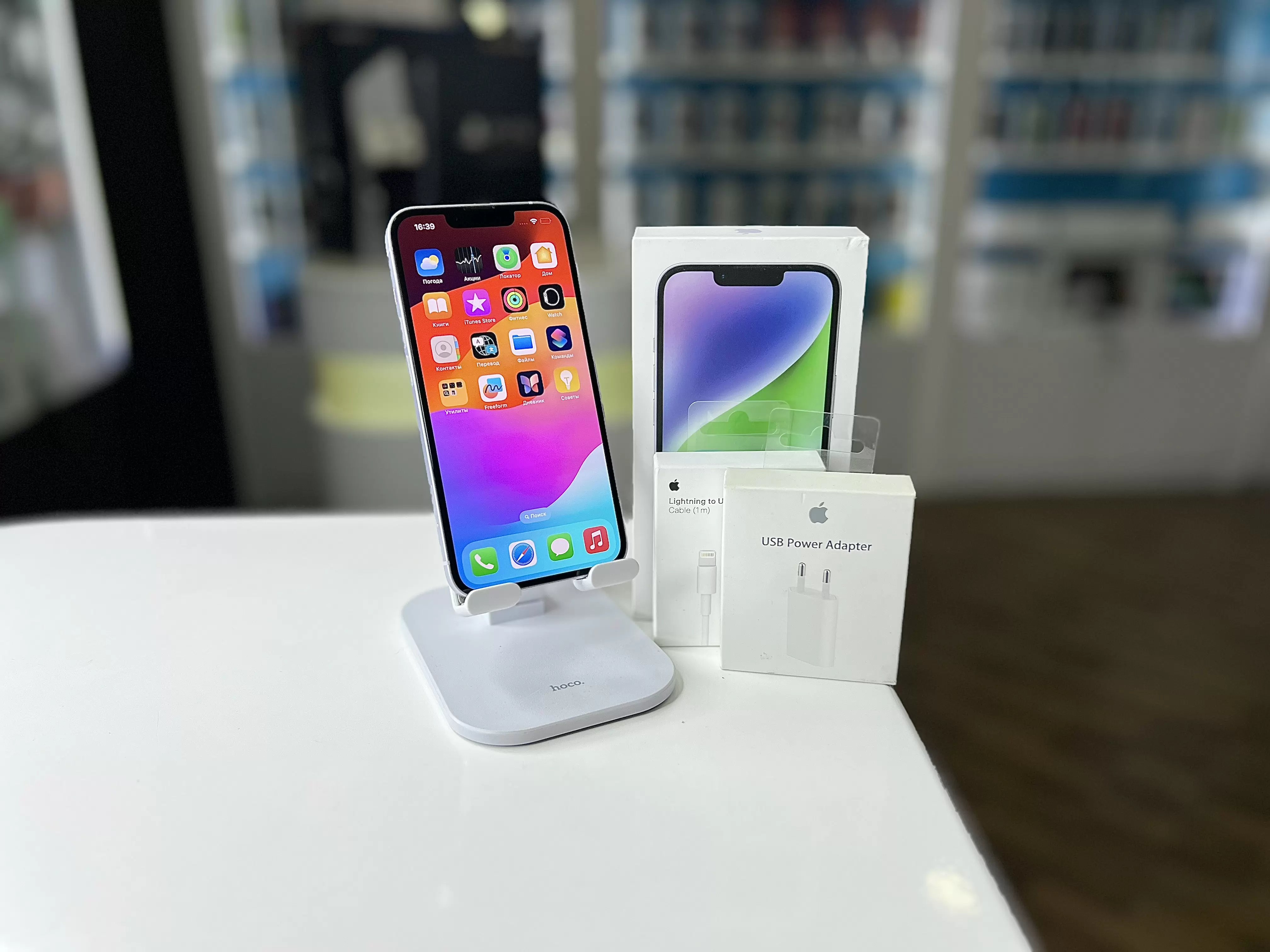 Смартфон Apple iPhone 14, Фиолетовый, 128 ГБ / 8582*