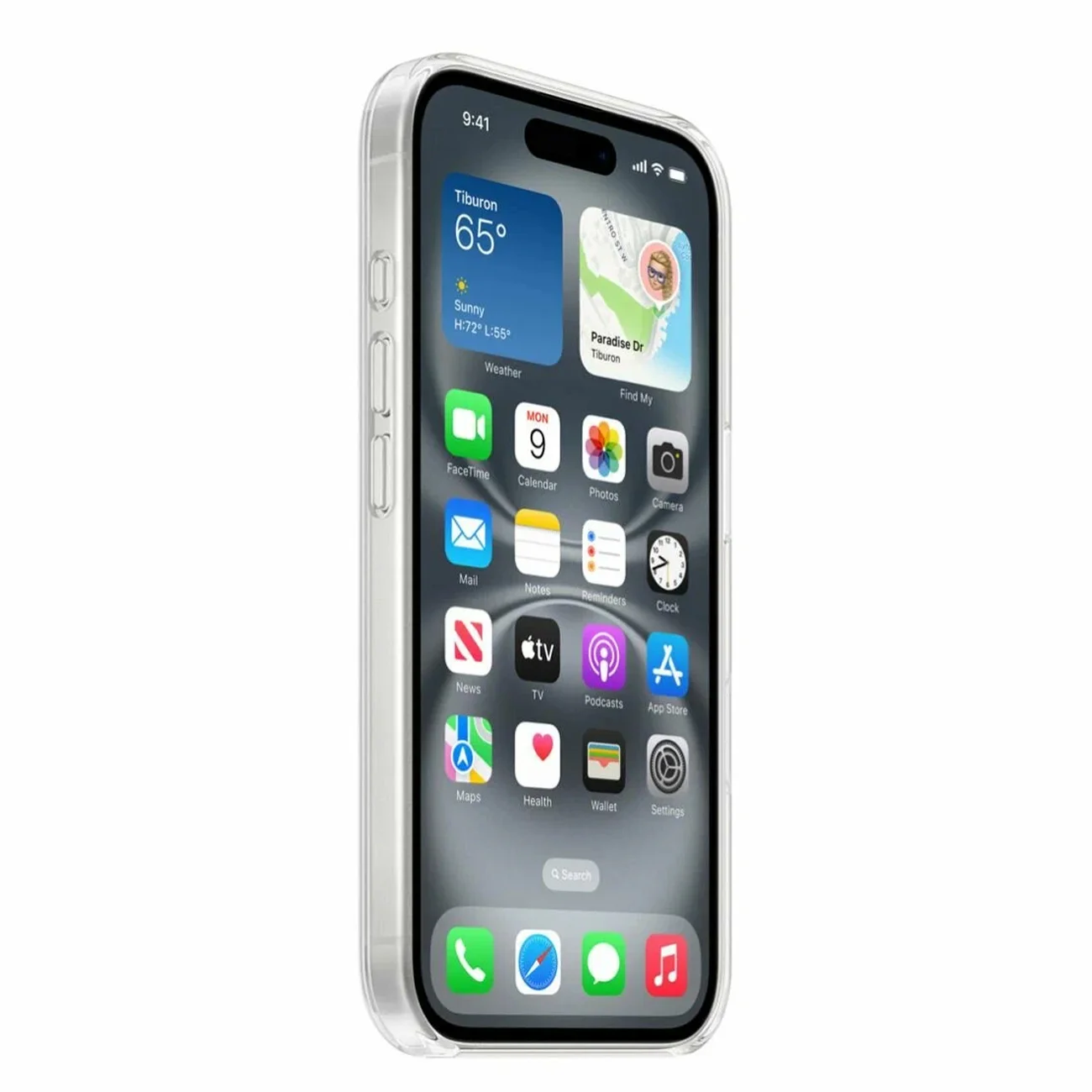 Чехлы Apple Clear для iPhone 14, 14 Pro, 14 Pro Max, 15, 15 Plus, 15 Pro, 15 Pro Max, 16, 16 Plus, 16 Pro и 16 Pro Max.