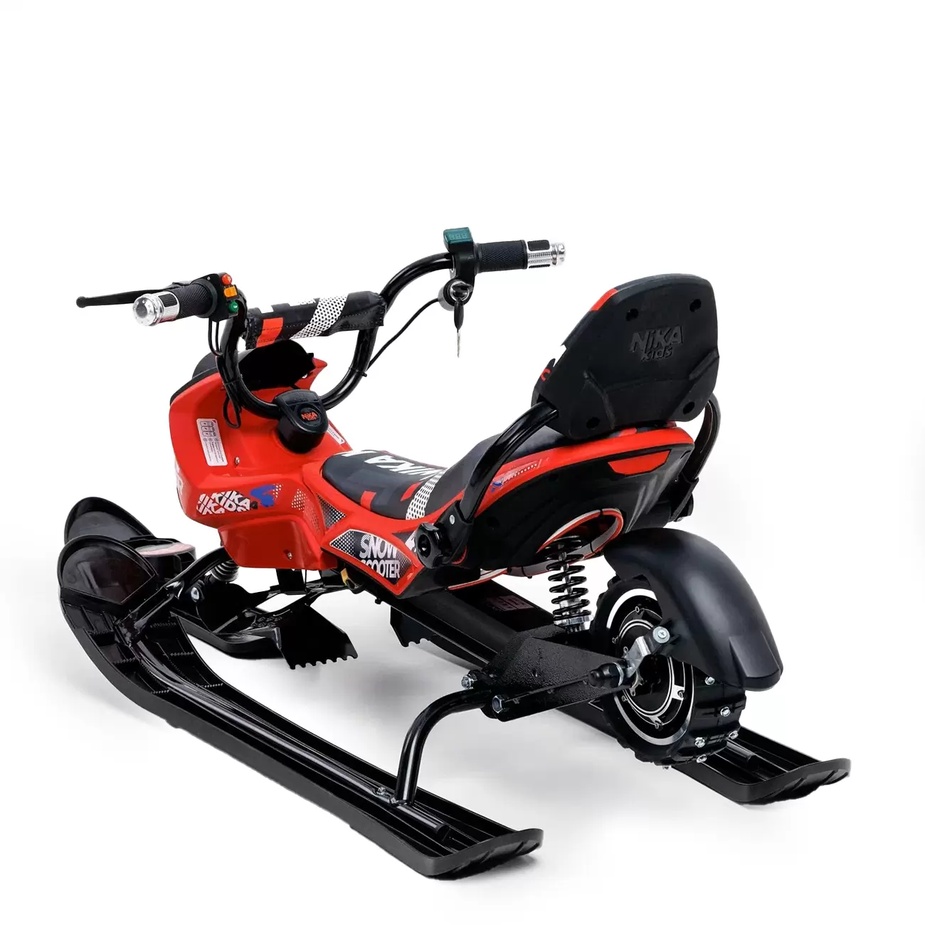 Снегокат электрический Bars, Red (красный)