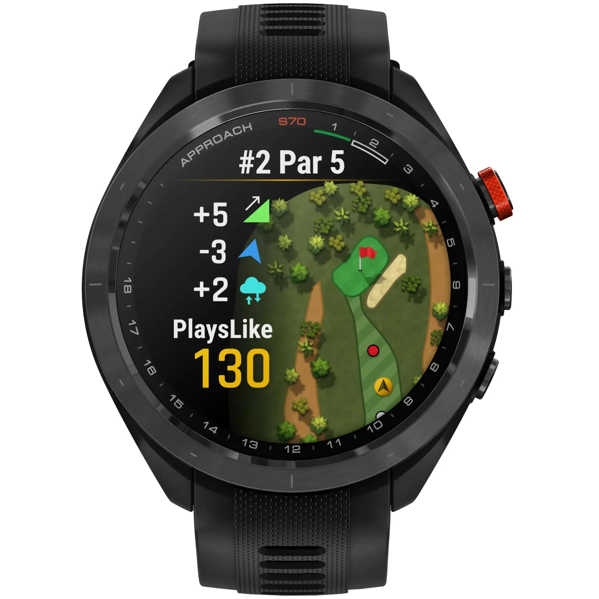 Спортивные часы Garmin Approach S70, 42 мм, Black (Черный) Спортивные часы Garmin Approach S70, 42 мм, Black (Черный)
