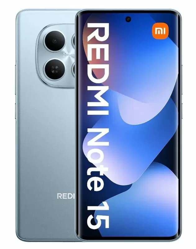 Смартфон Xiaomi Redmi Note 15 4G, 8/256 ГБ, Glacier Blue (голубой лед)