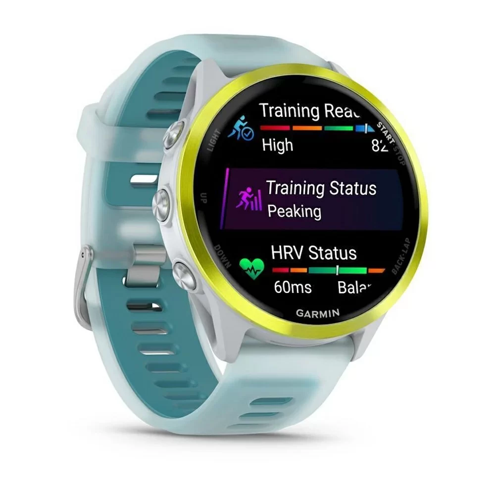 Спортивные часы Garmin Forerunner 570, 47 мм, Amp Yellow Aluminum Translucent Whitestone / Turquoise (Зеленый с бирюзовым) Спортивные часы Garmin Forerunner 570, 47 мм, Amp Yellow Aluminum Translucent Whitestone / Turquoise (Зеленый с бирюзовым)