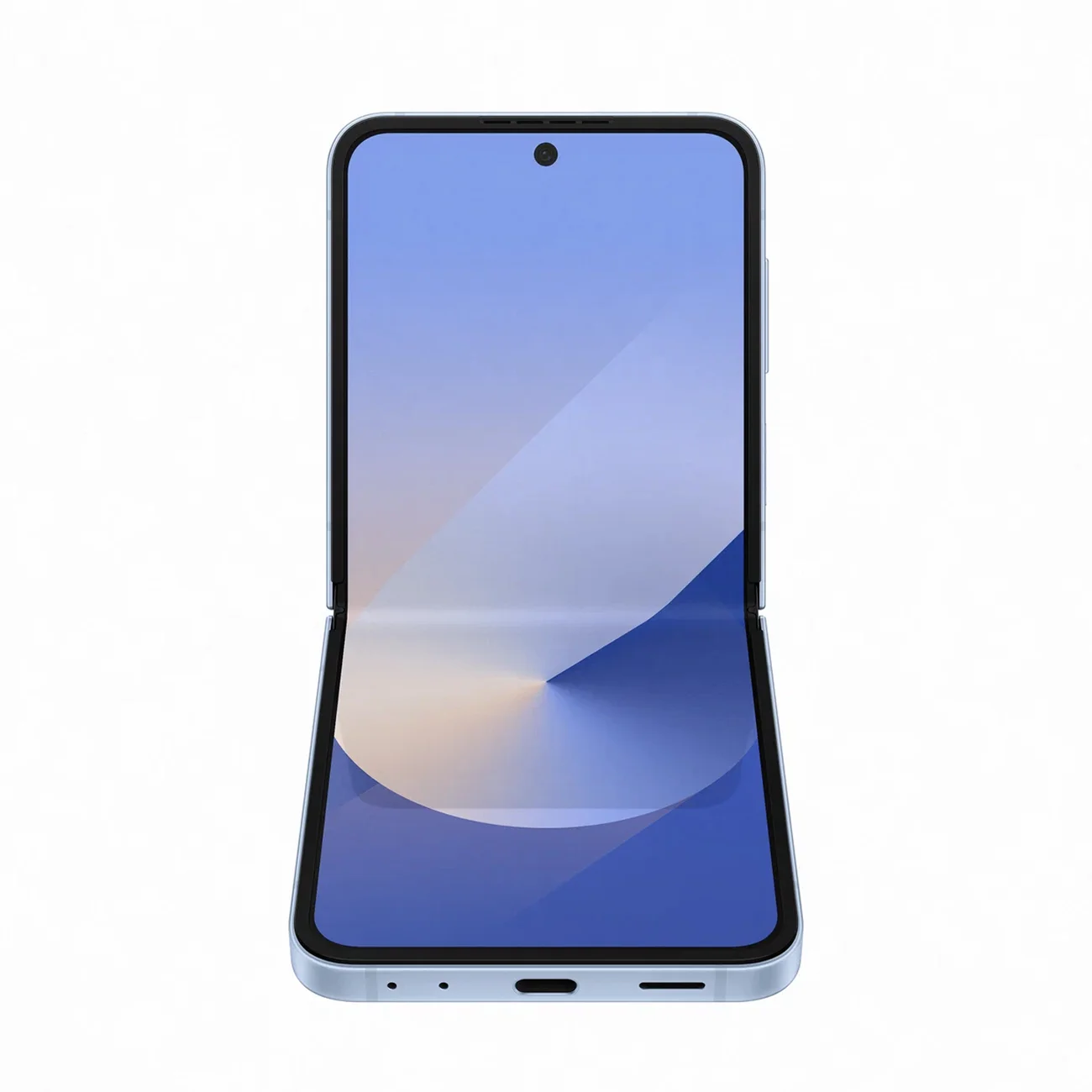 Смартфон Samsung Galaxy Z Flip6 12/256 ГБ, Dual: nano SIM + eSIM, голубой