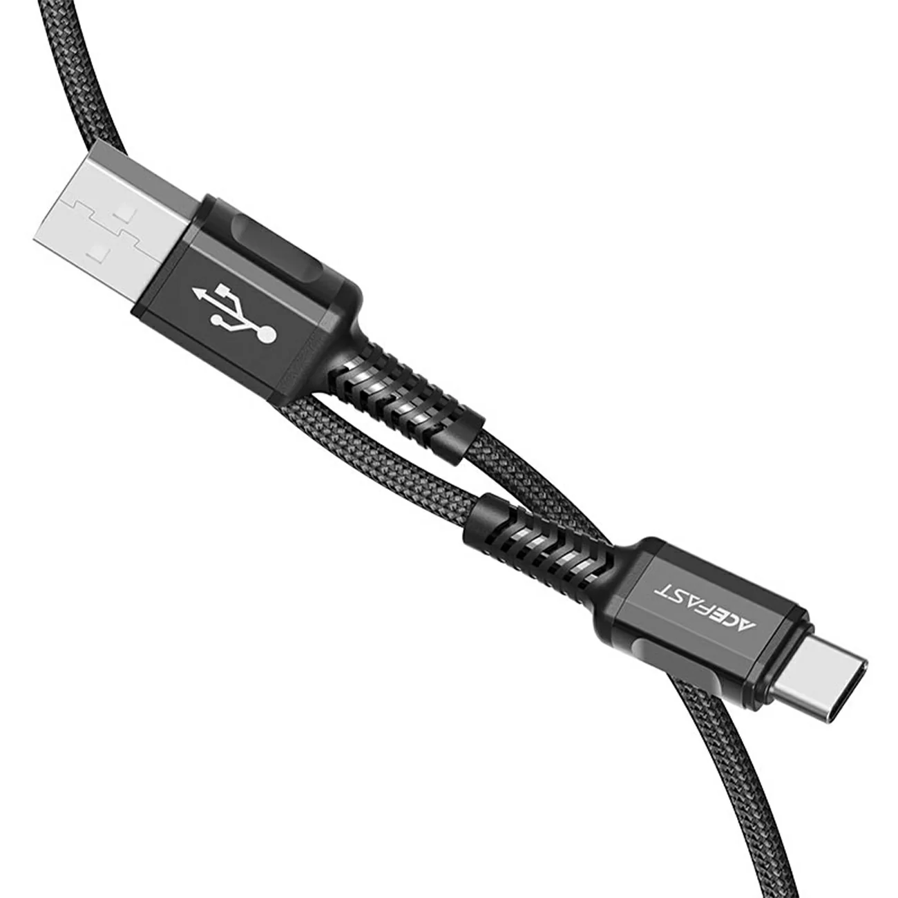 Кабель AceFast USB - Type-C, 1.2 м, C1-04 Кабель AceFast USB - Type-C, 1.2 м, C1-04