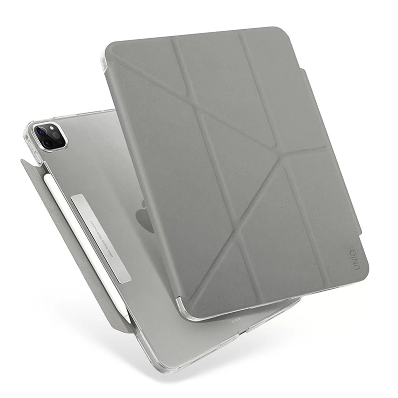 Чехол Uniq для iPad Pro 11 (2021/2022) Camden Anti-microbial Grey