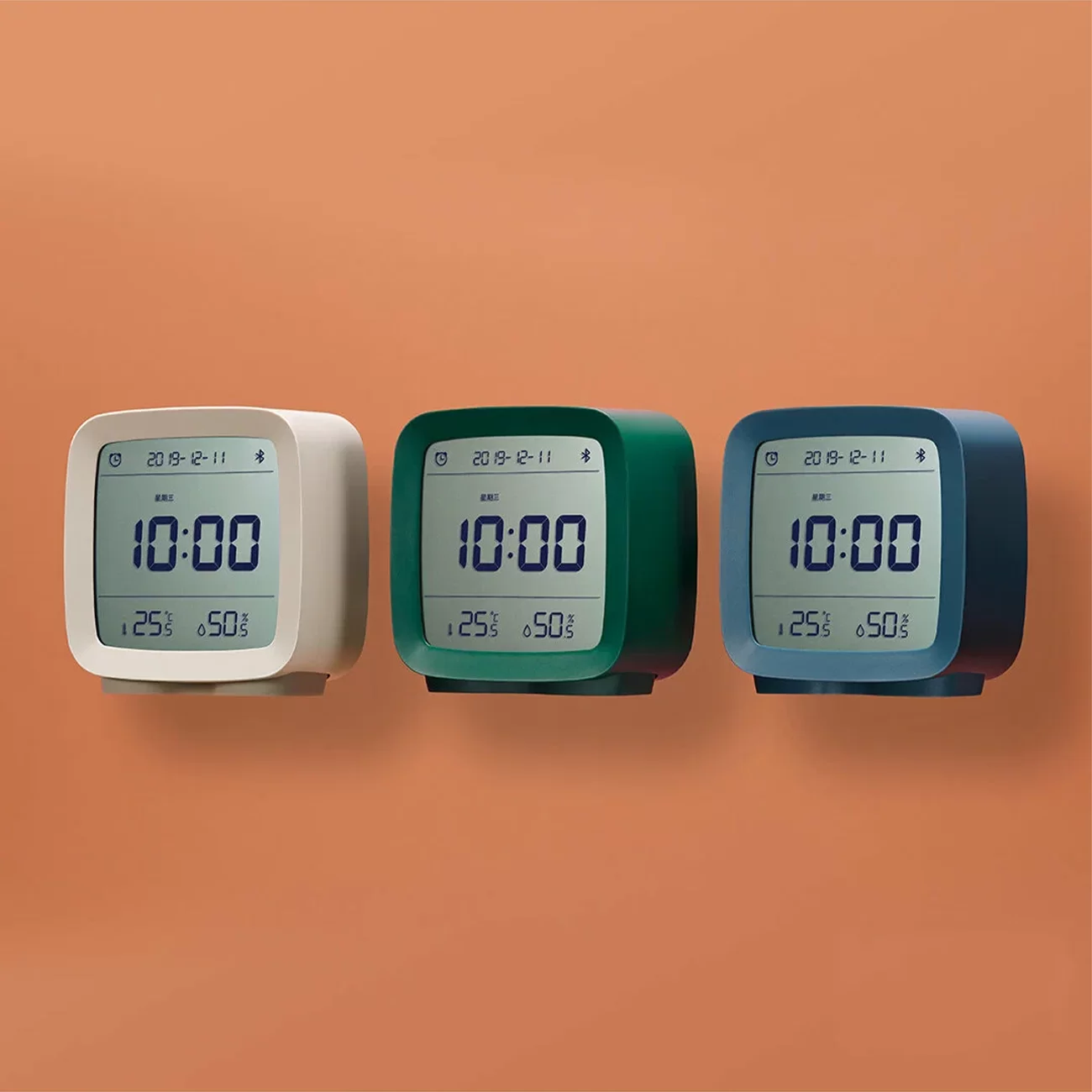 Умный Bluetooth-будильник Xiaomi Qingping Bluetooth Alarm Clock Синий