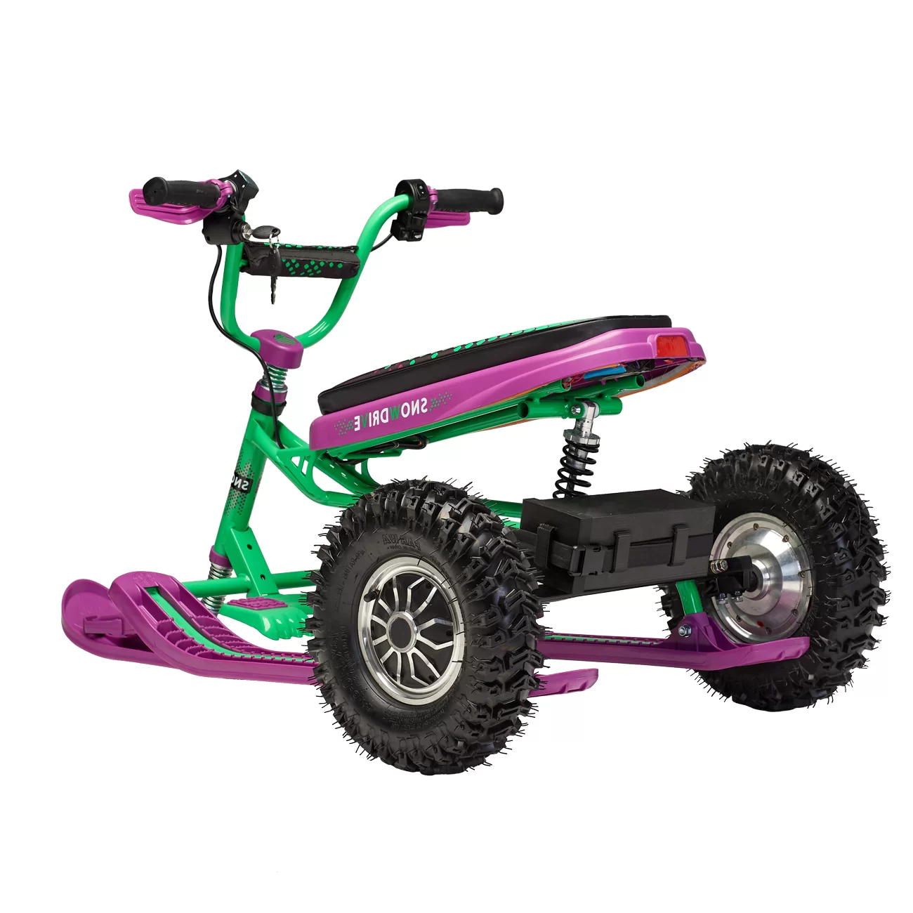 Снегокат электрический iBrat S2, Фиолетовый Снегокат электрический iBrat S2, Фиолетовый