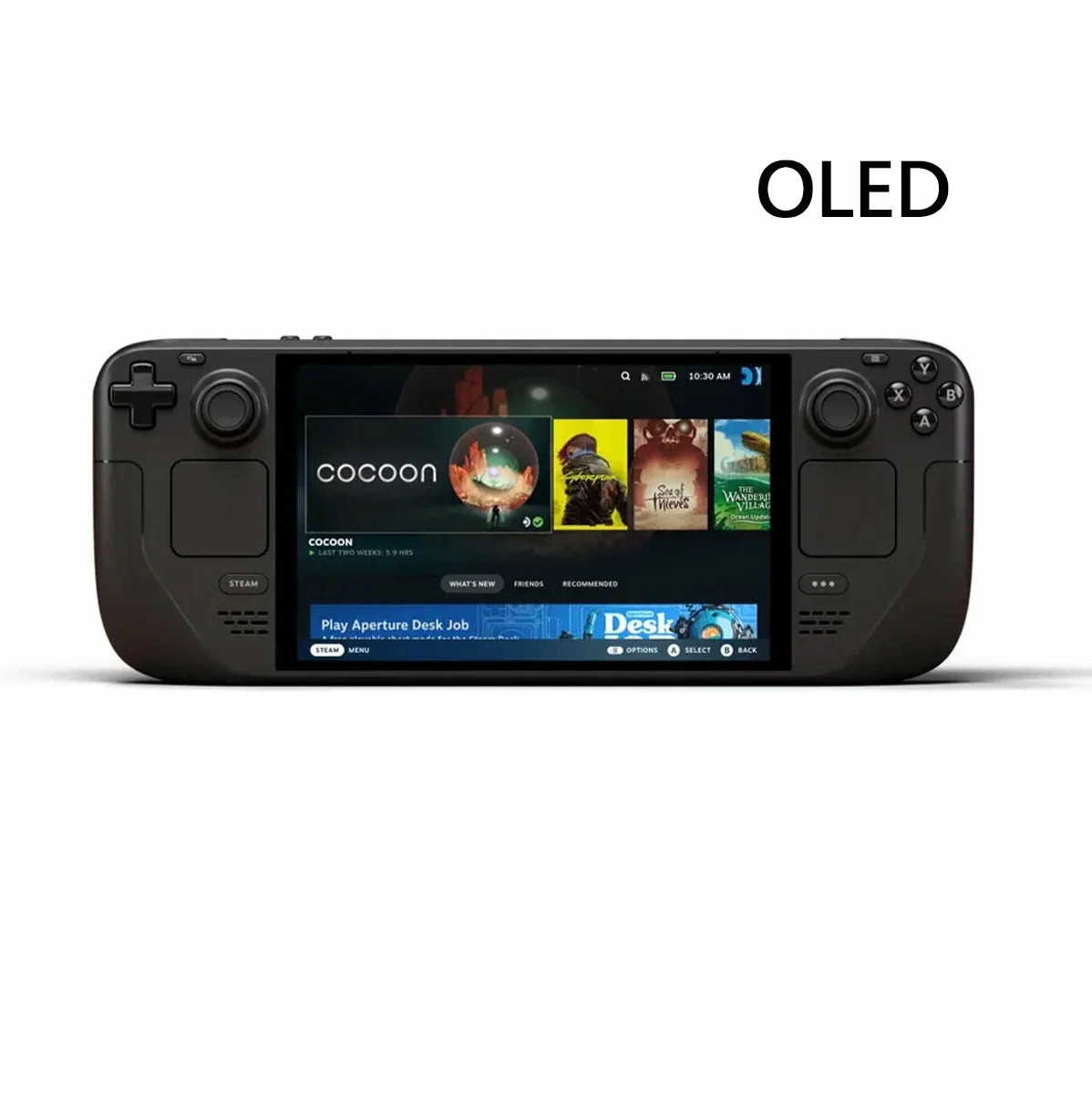 Портативная игровая консоль Valve Steam Deck Oled 512 ГБ, черный