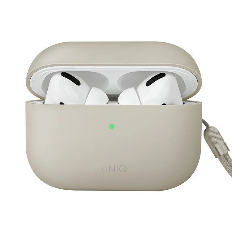 Чехол Uniq LINO Liquid Silicone для AirPods Pro 2 Бежевый