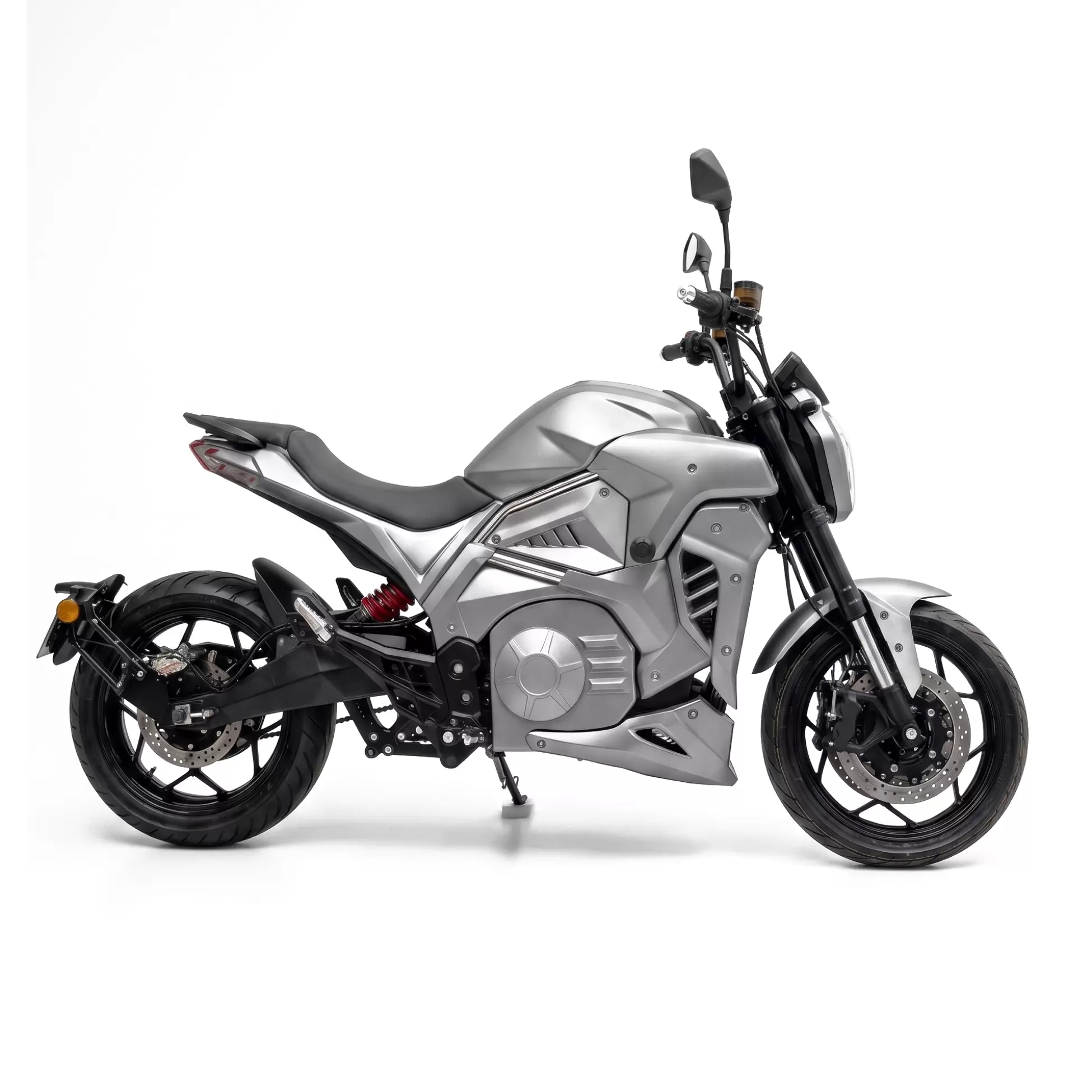 Электромотоцикл Ducati Diavel 2026, Серебристый, 8 кВт, аккумулятор 120 А·ч