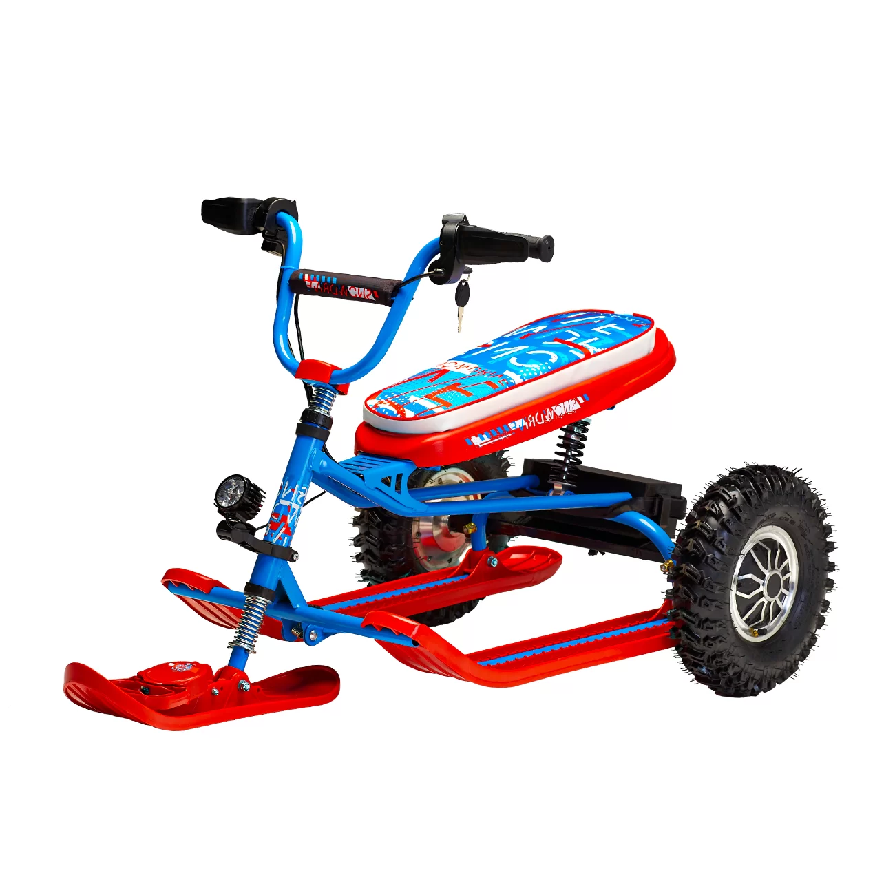 Снегокат электрический iBrat S2, Синий Снегокат электрический iBrat S2, Синий