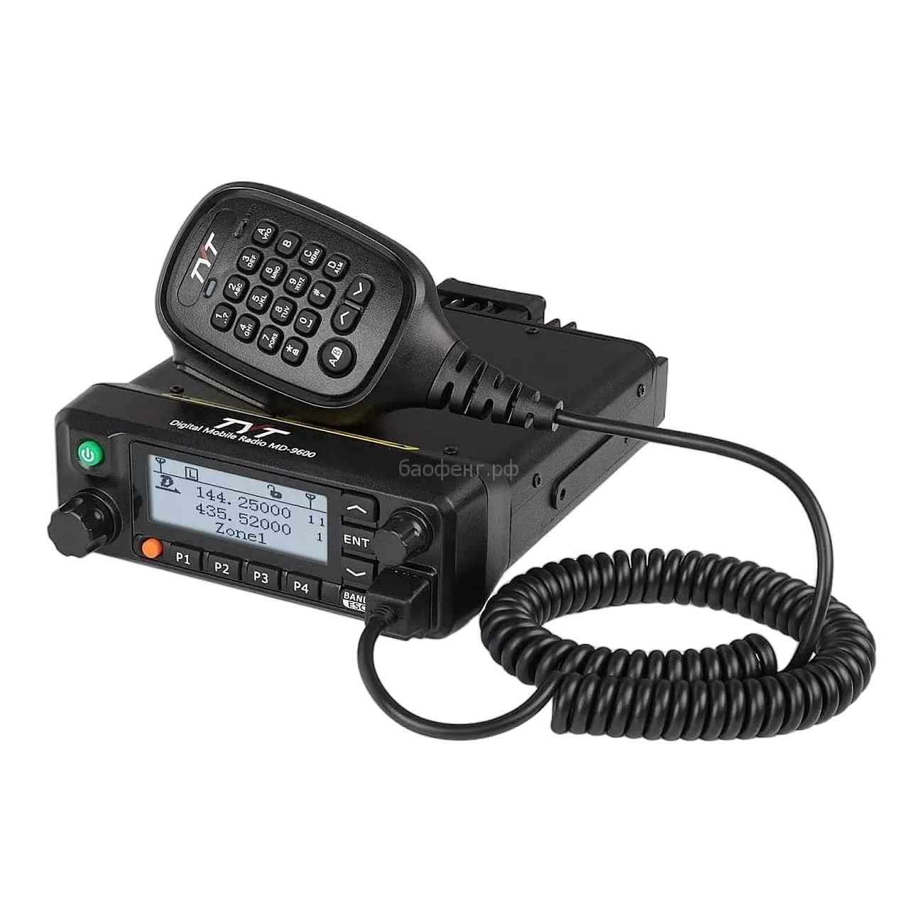 Цифро-аналоговая автомобильная радиостанция ТYТ МD-9600 АЕS 256