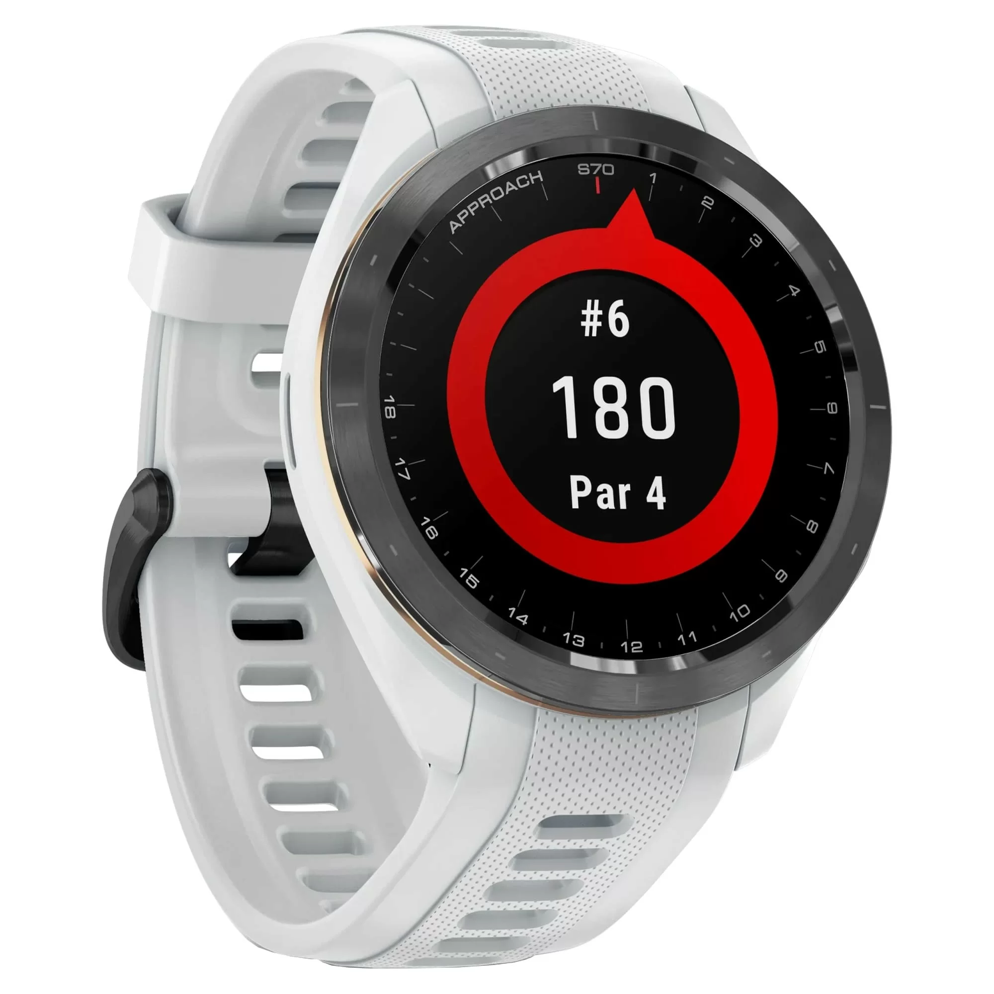 Спортивные часы Garmin Approach S70, 42 мм, White (Белый) Спортивные часы Garmin Approach S70, 42 мм, White (Белый)