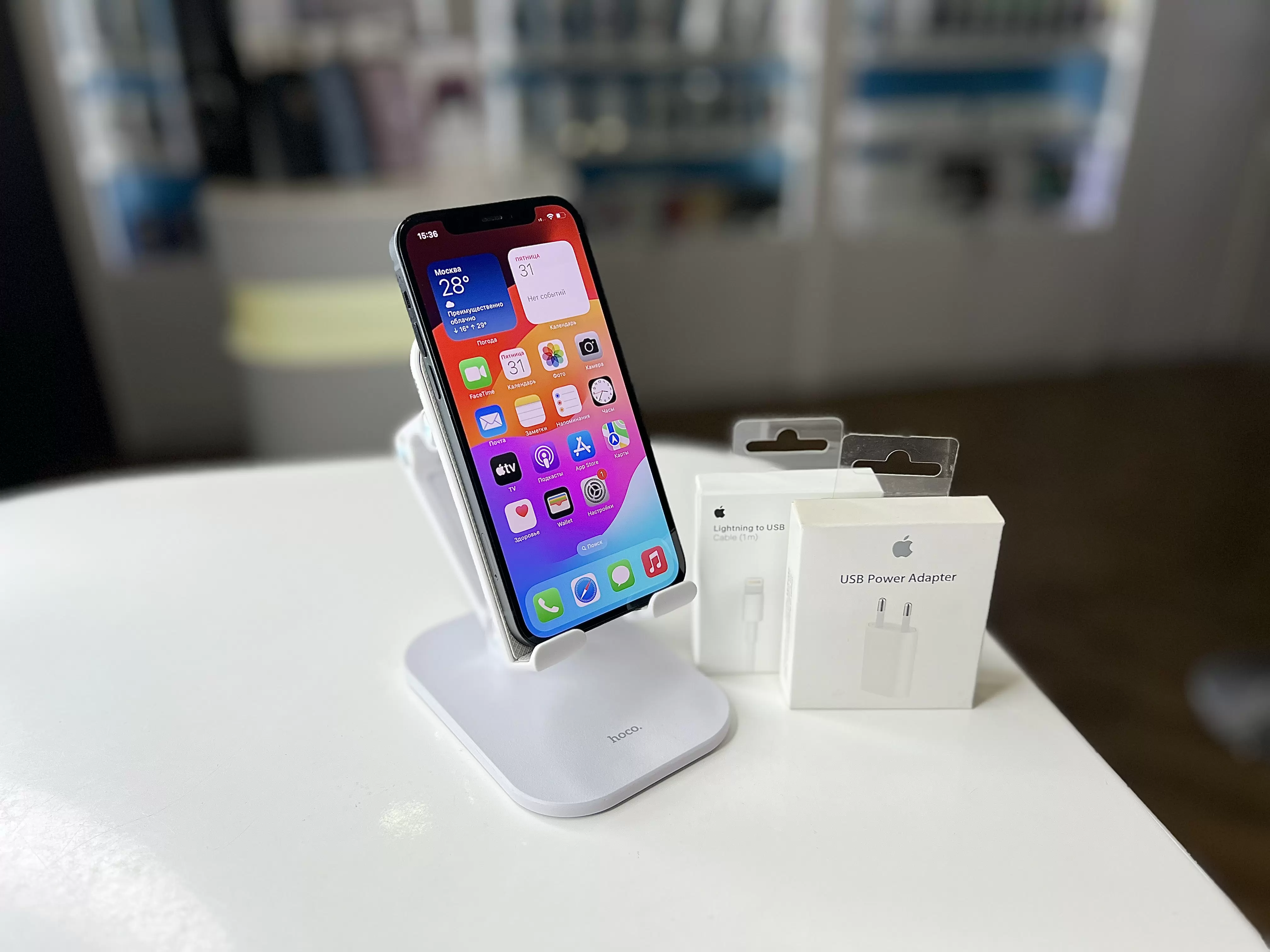 - Смартфон Apple iPhone 12, Чёрный, 256 ГБ / 3855*