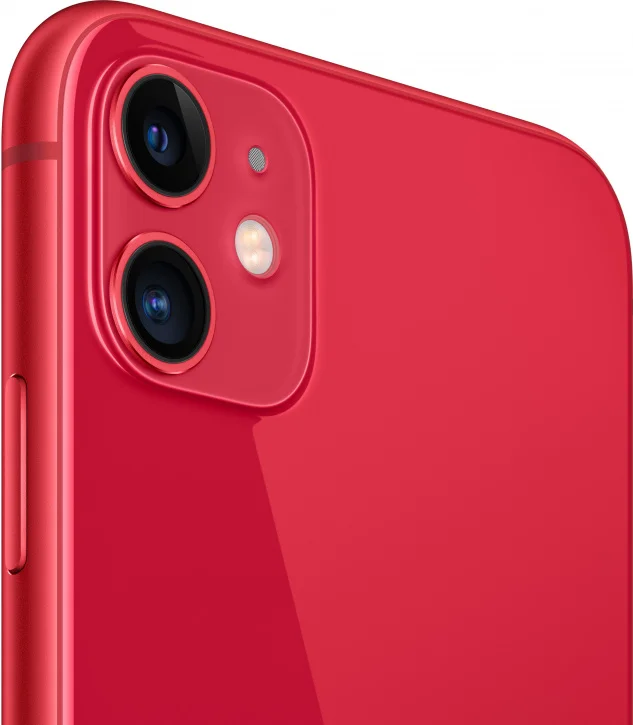 Смартфон Apple iPhone 11, Dual: nano SIM + eSIM, 64 ГБ, (PRODUCT)RED