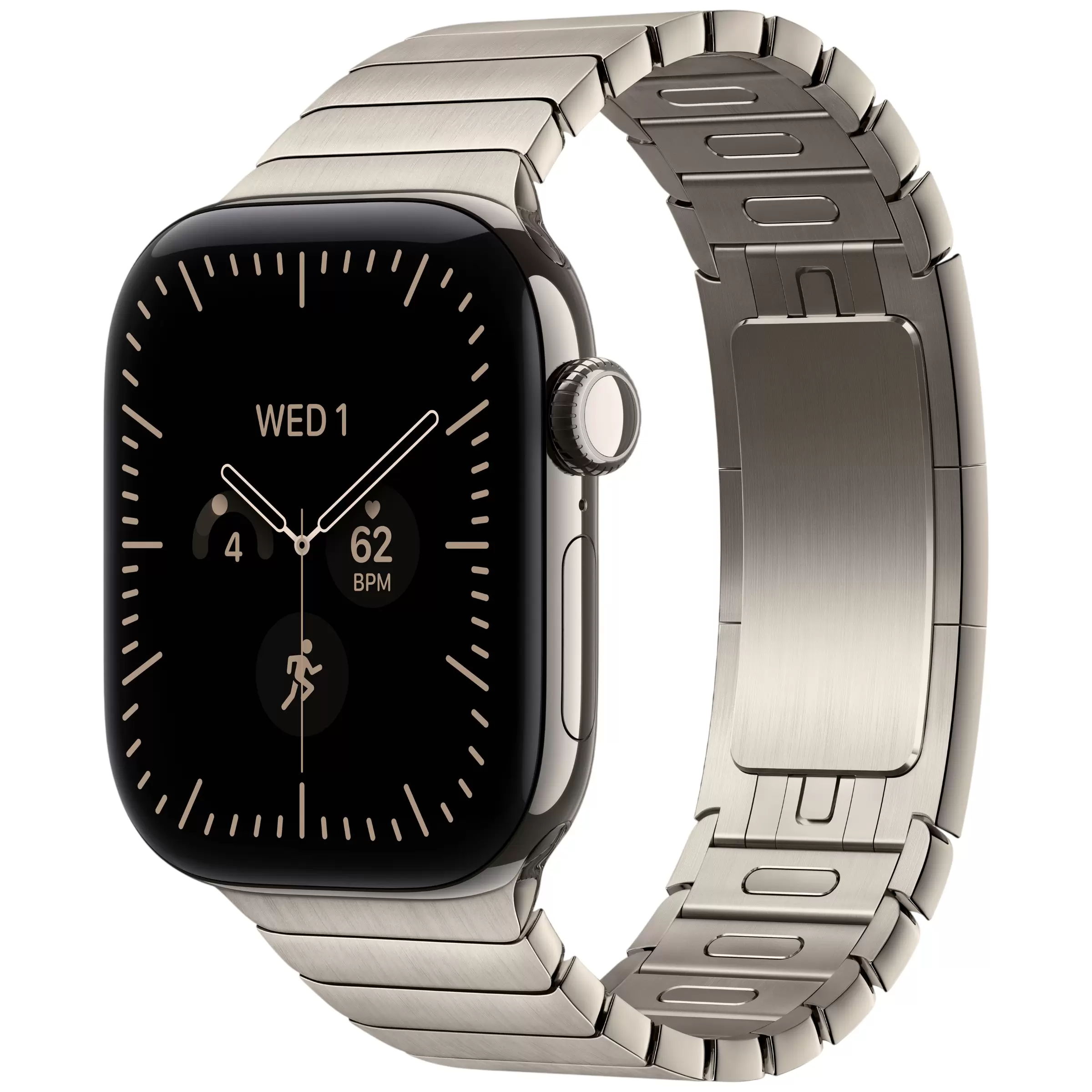 Умные часы Apple Watch Series 12 Natural Titanium, 46мм, Titanium Link Bracelet Умные часы Apple Watch Series 12 Natural Titanium, 46мм, Titanium Link Bracelet