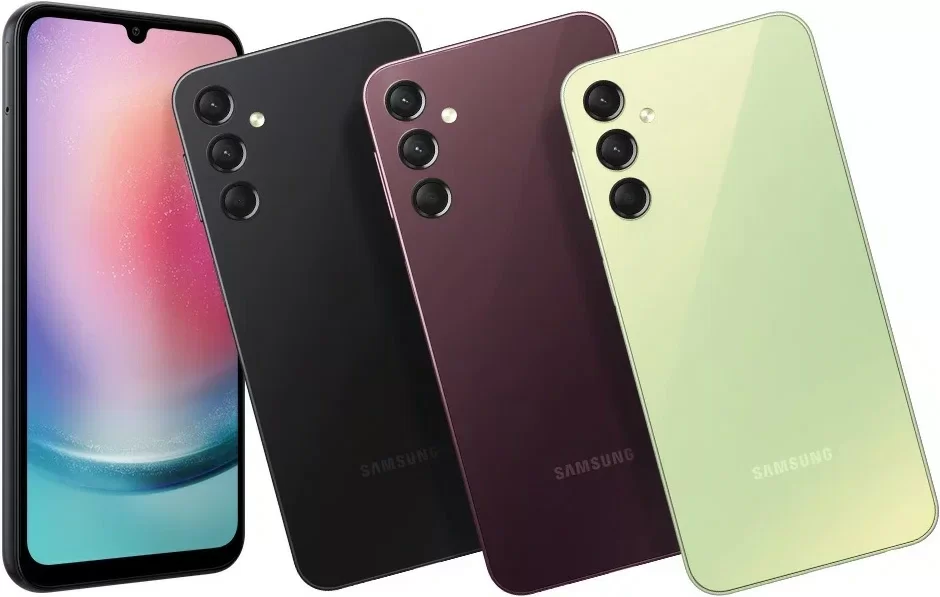 Смартфон Samsung Galaxy A24 4/128 ГБ, зеленый