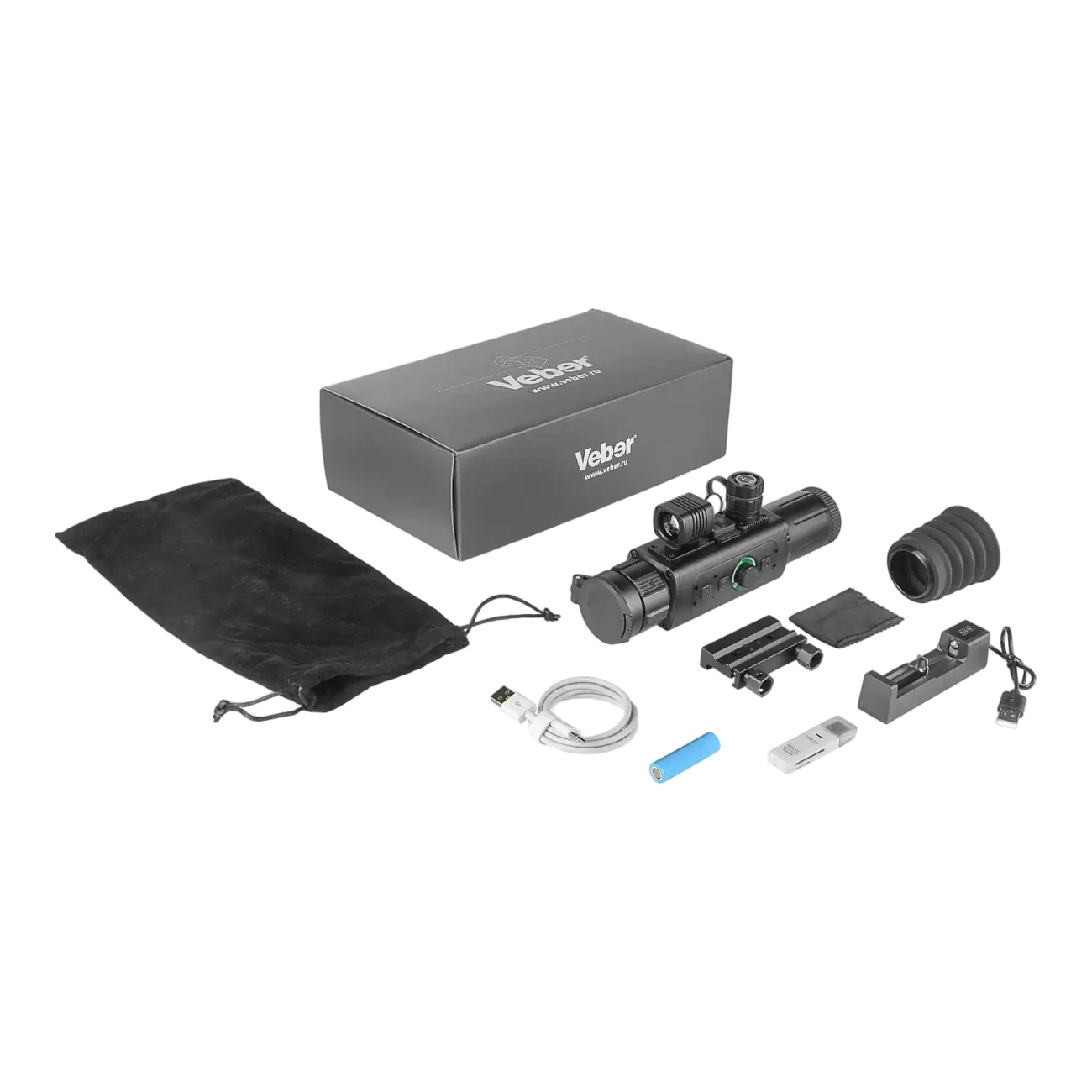 Прицел цифровой Veber DigitalHunt R25X4-32 ночной