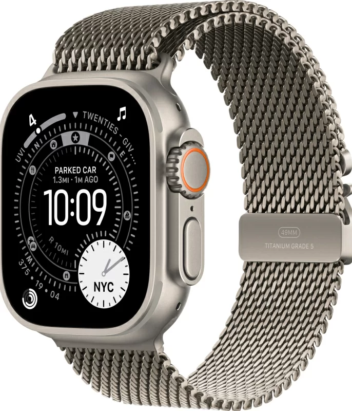 Смарт-часы Apple Watch Series 11, 46 мм, Natural Titanium (натуральный титан), GPS + Cellular