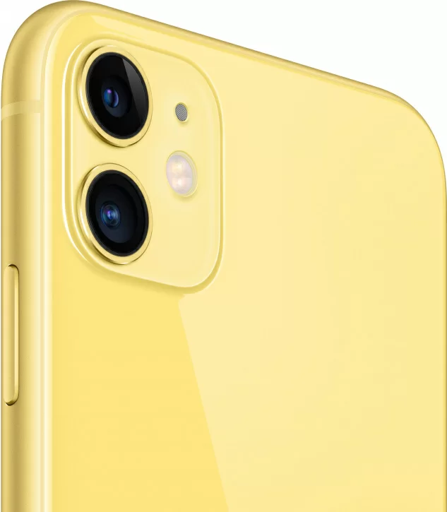 Смартфон Apple iPhone 11, Dual: nano SIM + eSIM, 64 ГБ, Желтый