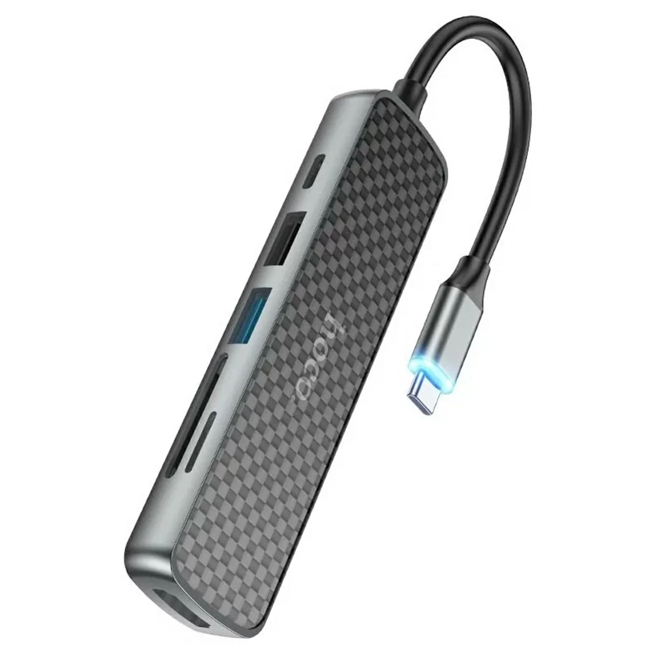 Адаптер 6 в 1 60W Type-C HB24 Адаптер 6 в 1 60W Type-C HB24