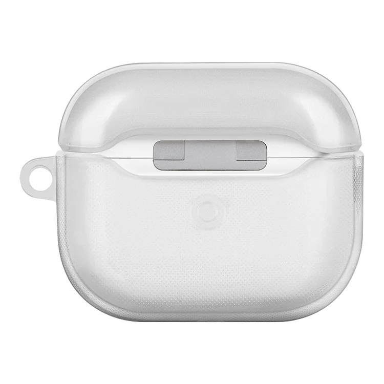 Чехол Uniq Glase TPU с карабином для AirPods 3 Прозрачный
