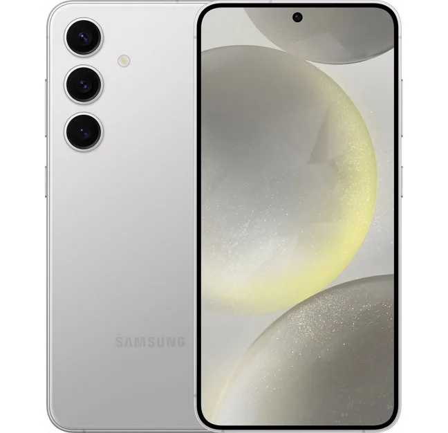 Смартфон Samsung Galaxy S24, Exynos, 8/256 ГБ, Dual SIM, мраморно-серый