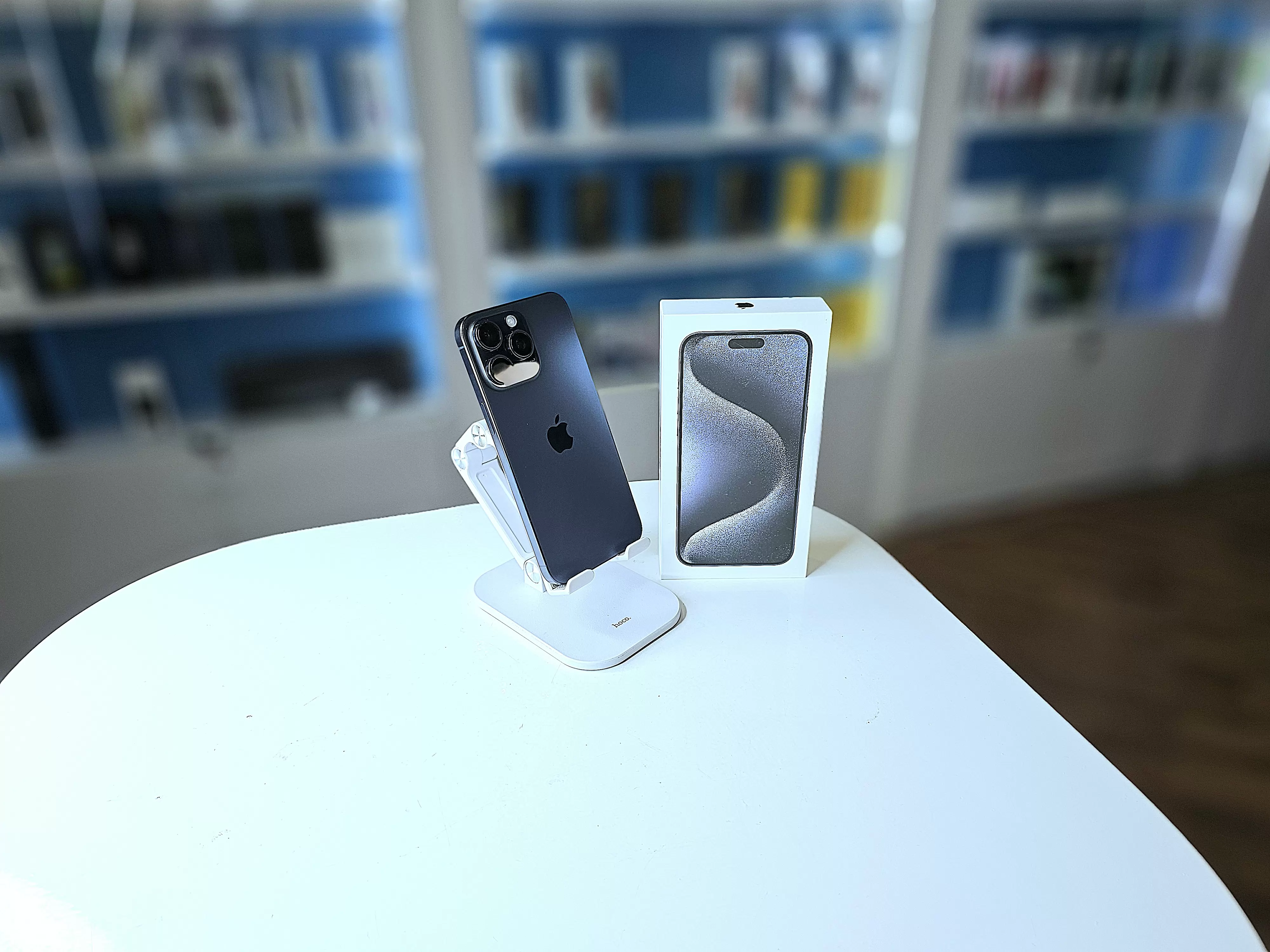 - Смартфон Apple iPhone 15 Pro Max, Синий титан, 512 ГБ / 2020*