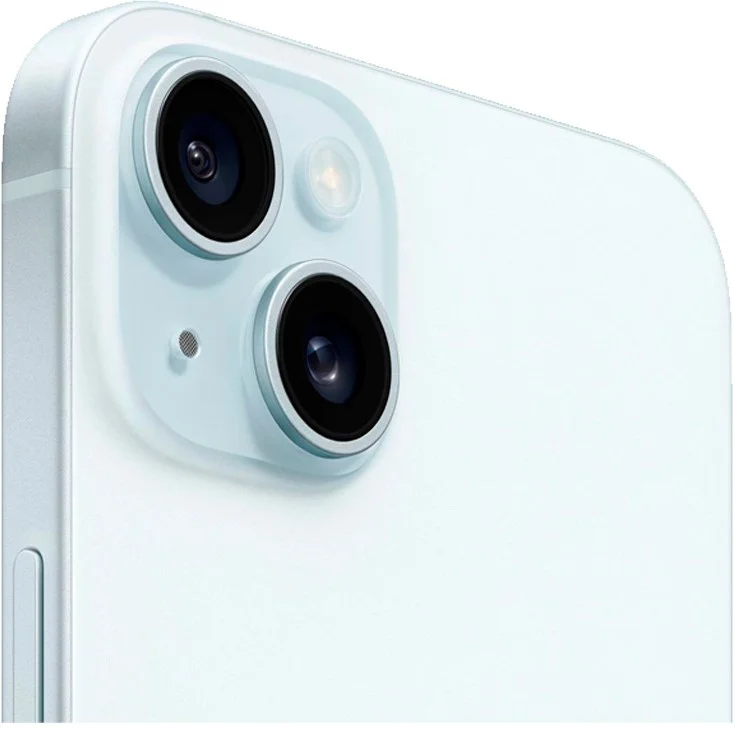 Смартфон Apple iPhone 15 Plus, Dual nano SIM, 128 ГБ, Голубой