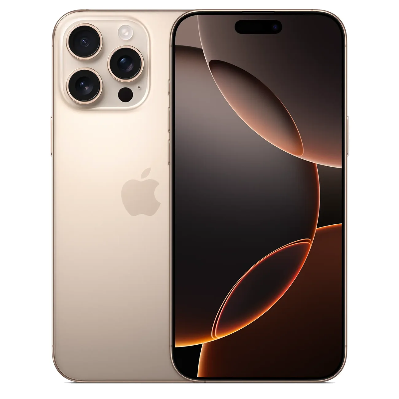 Смартфон iPhone 16 Pro Max 256 ГБ Пустынный Титан, Dual: nano SIM + eSIM