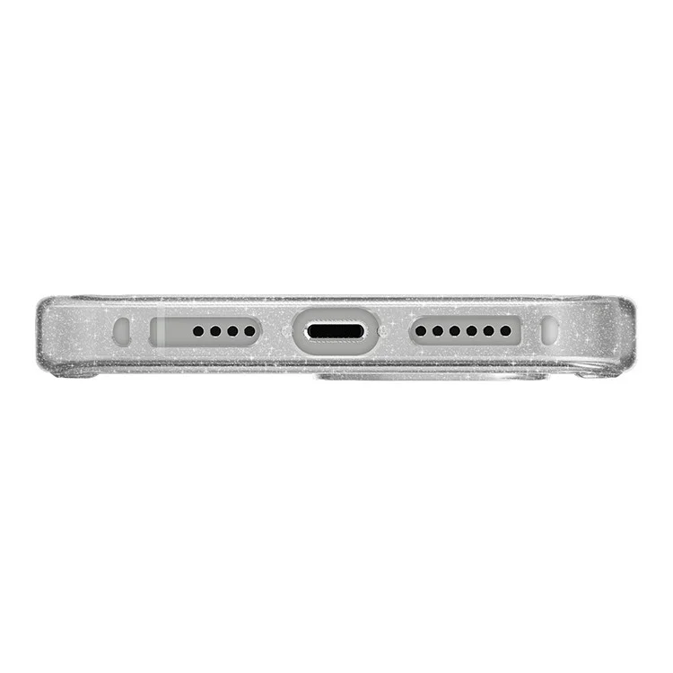 Чехол Uniq LifePro Xtreme Tinsel для iPhone 15 Pro Max Серебристый блеск (MagSafe)