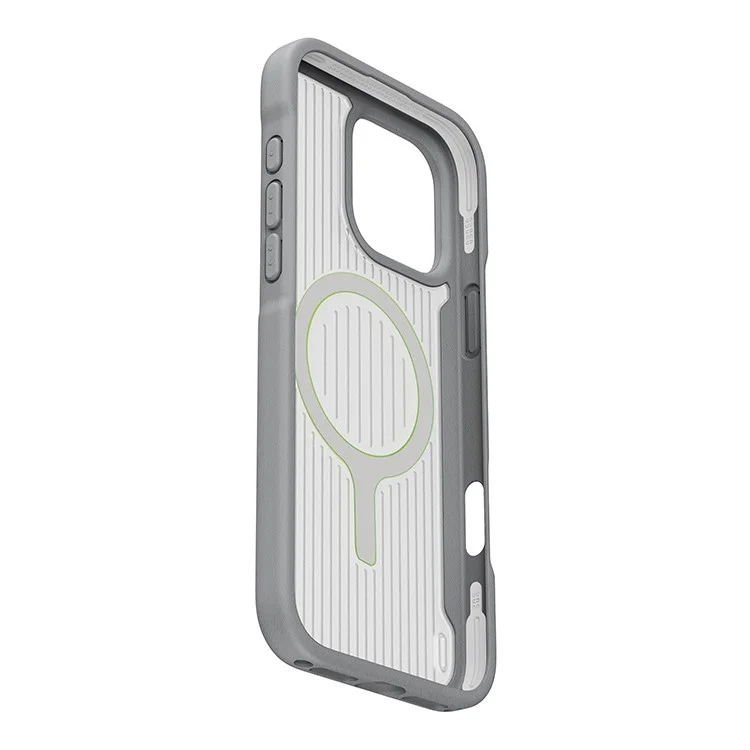Чехол Uniq Combat LifePro Active для iPhone 16 Pro Max Каменный серый (MagSafe)