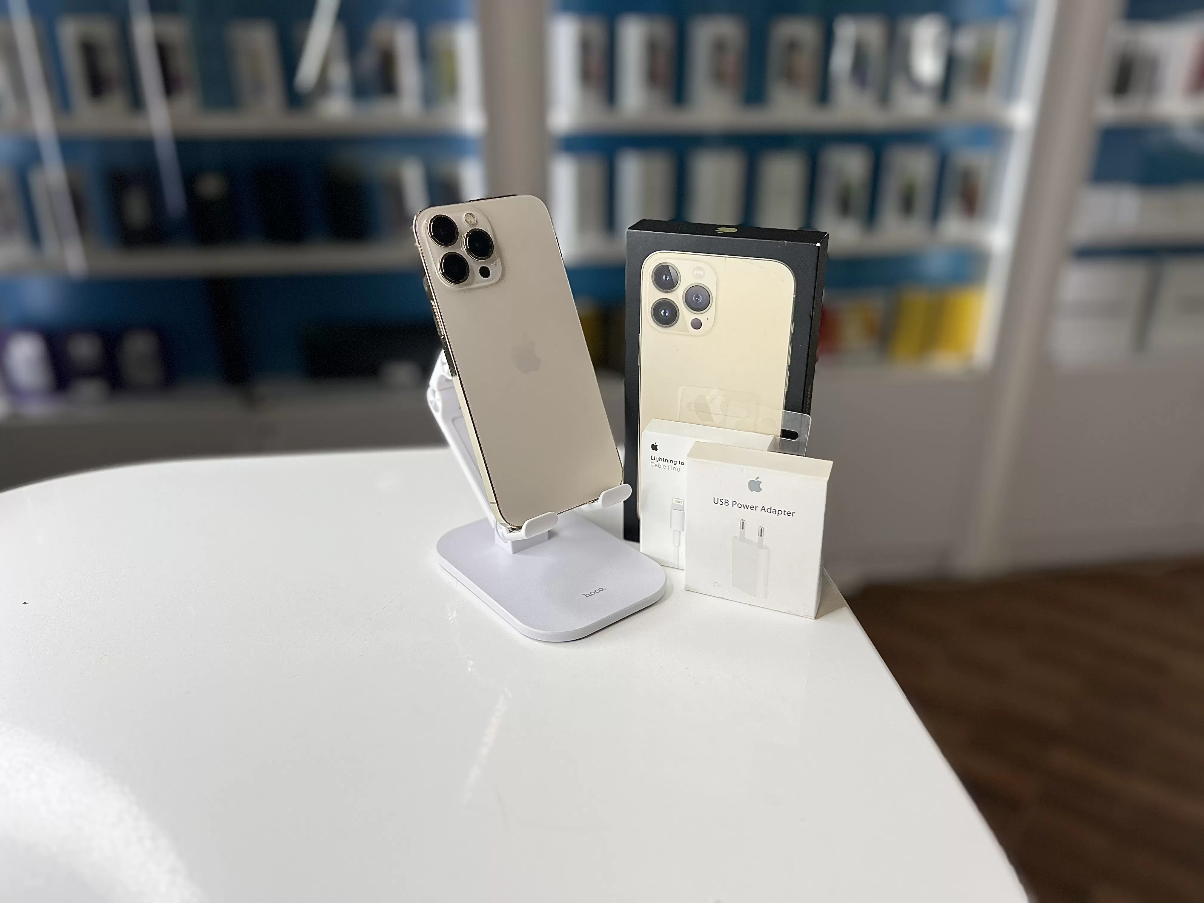 - Смартфон Apple iPhone 13 Pro, Золотой, 128 ГБ / 8657*