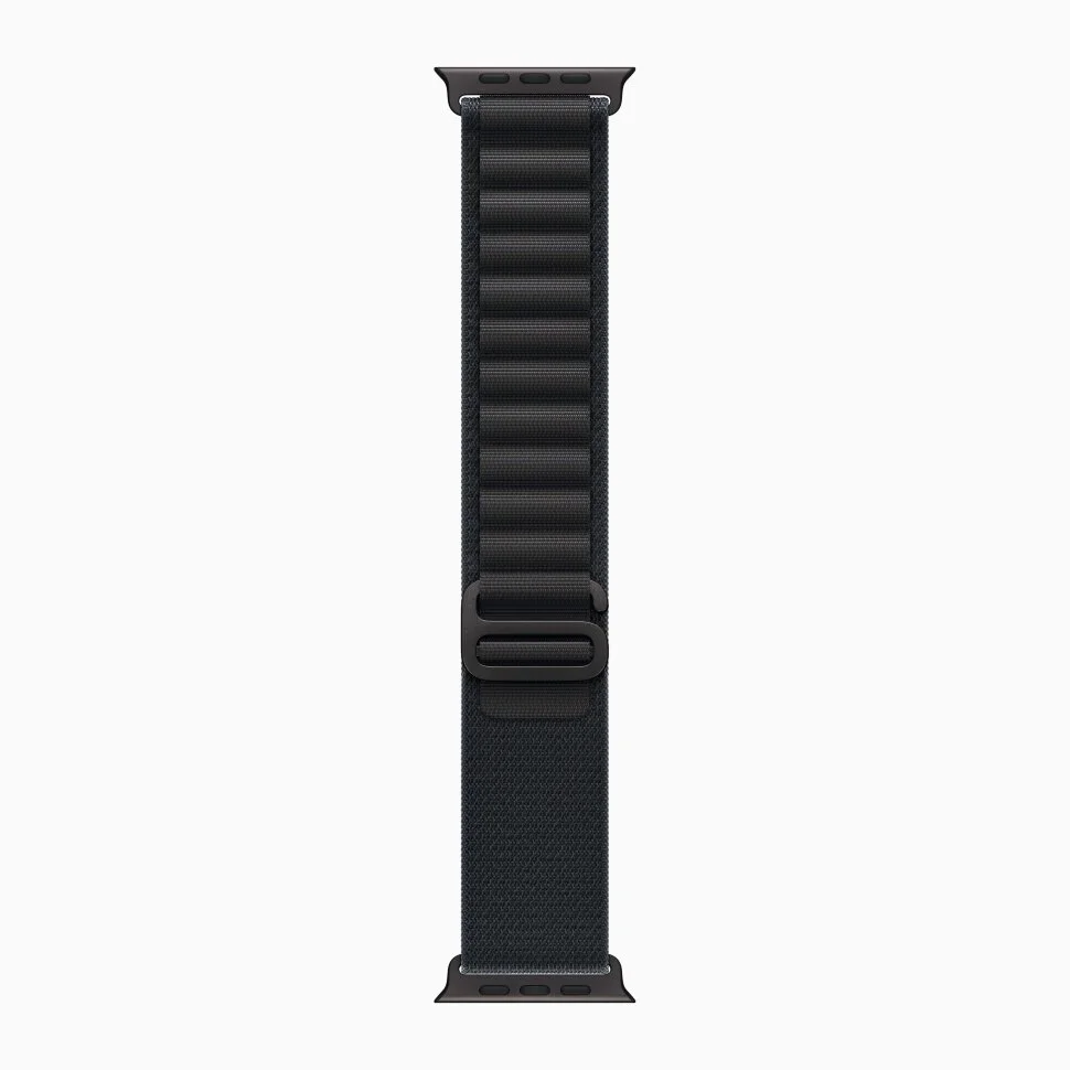 Смарт-часы Apple Watch Ultra 3, 49 мм, ремешок Alpine Loop, Чёрный титан / Black Titanium