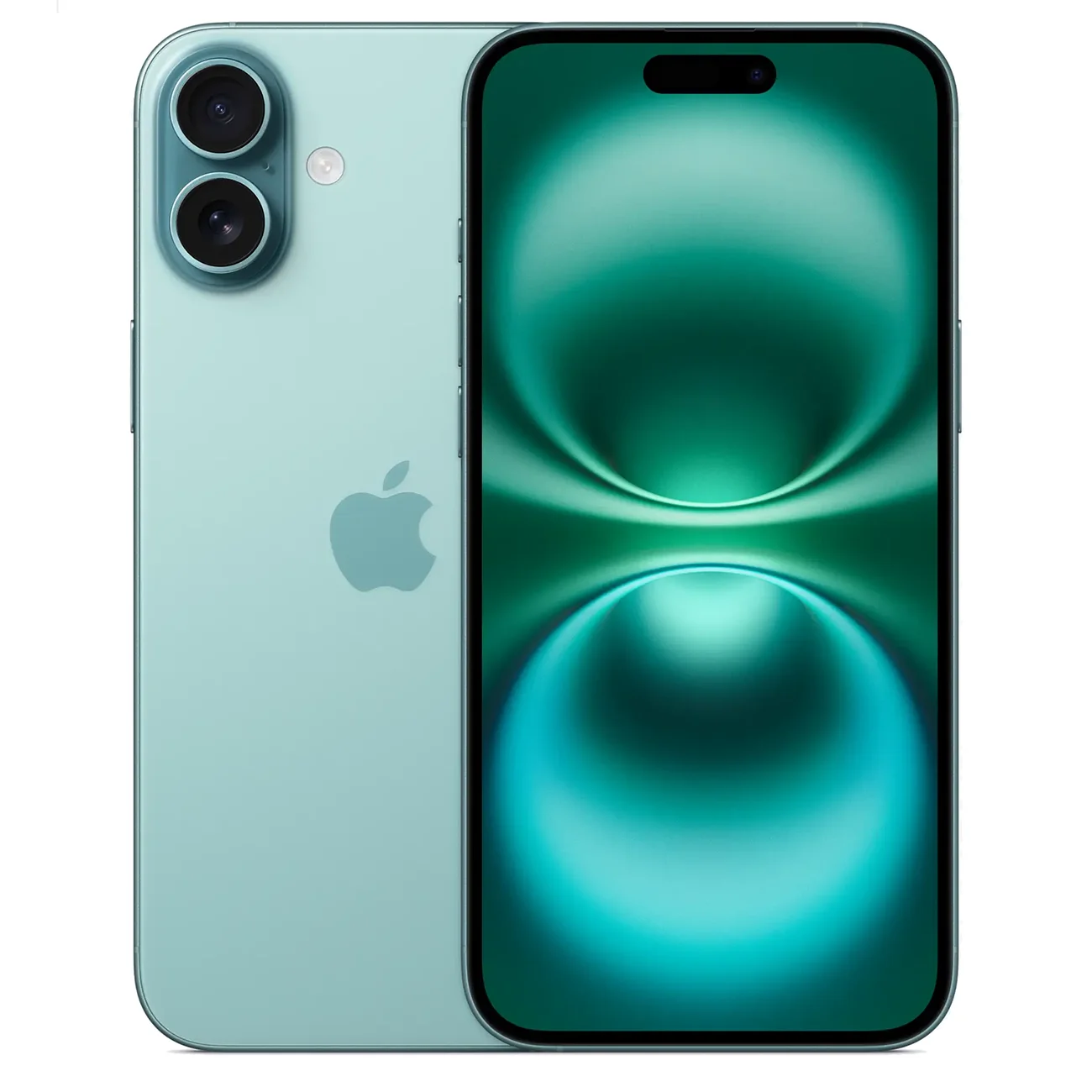 Смартфон iPhone 16 Plus 128 ГБ Бирюзовый, Dual: nano SIM + eSIM