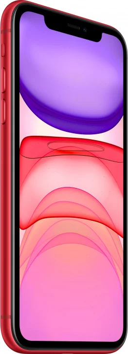 Смартфон Apple iPhone 11, Dual: nano SIM + eSIM, 64 ГБ, (PRODUCT)RED