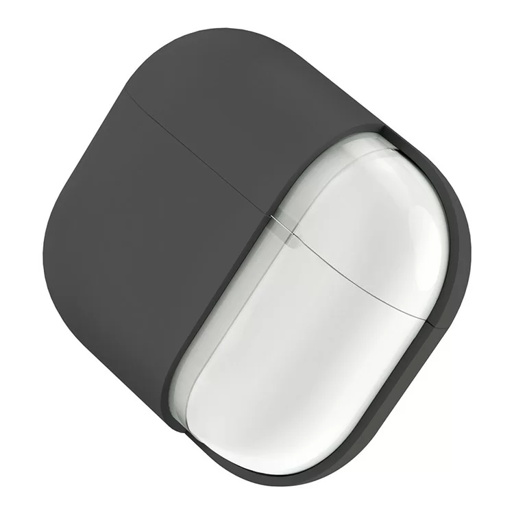 Чехол Uniq LINO Liquid Silicone для AirPods 4 Серый
