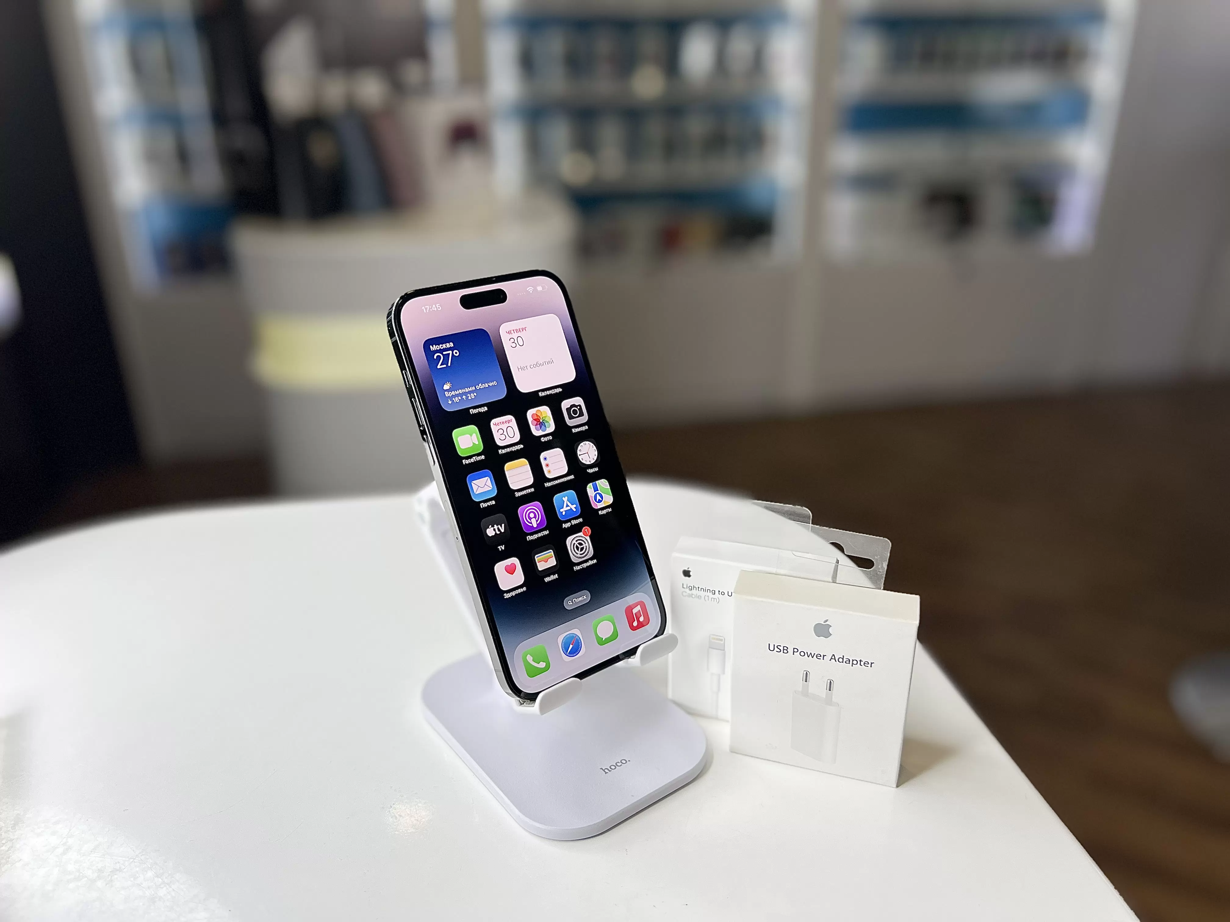 Смартфон Apple iPhone 14 Pro Max, Космический чёрный, 256 ГБ / 3332*
