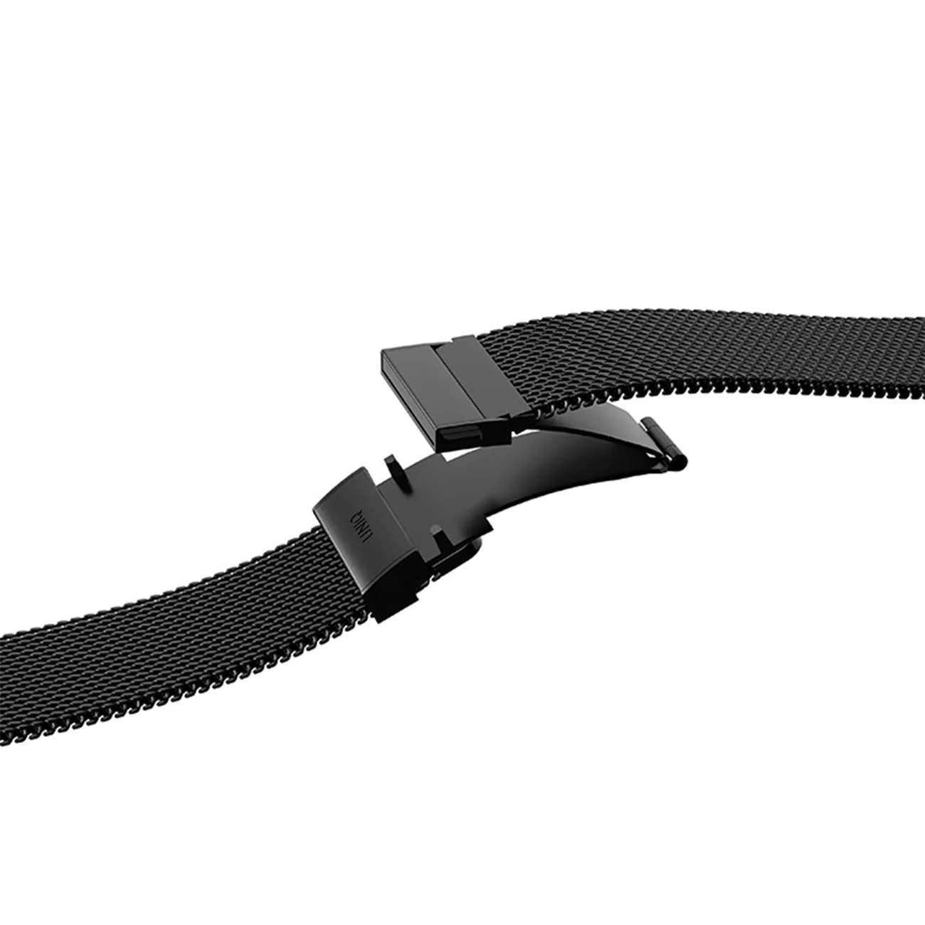 Ремешок Uniq Dante Pro Mesh Steel Graphite Black для Apple Watch 40/41/42 мм