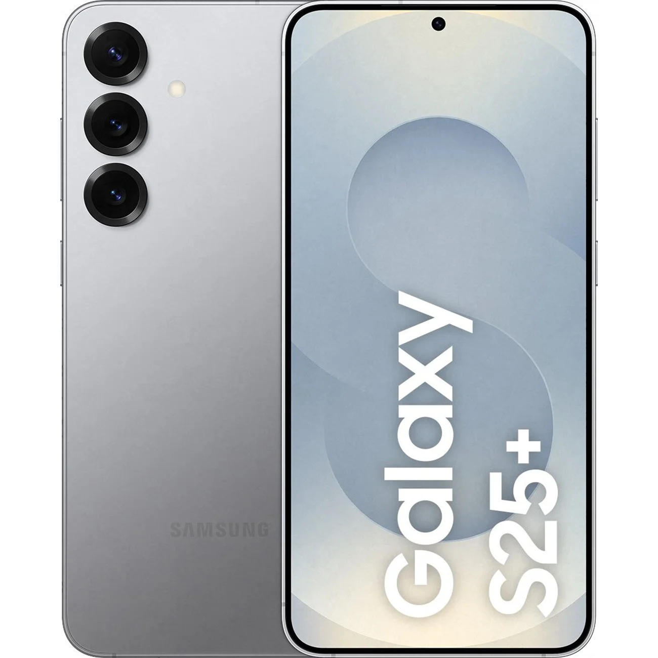 Смартфон Samsung Galaxy S25 Plus, 12/256 ГБ, серебристая тень