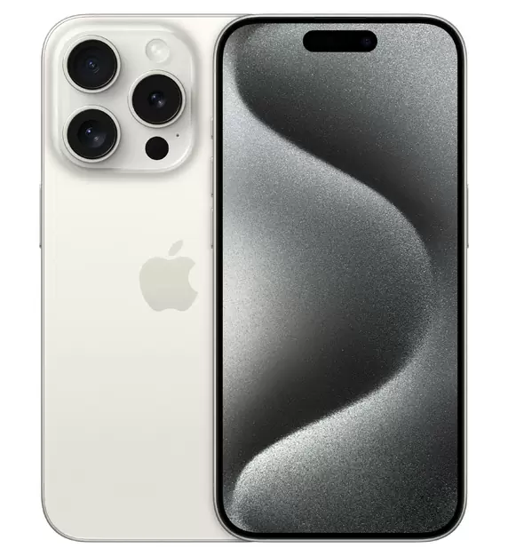Смартфон Apple iPhone 15 Pro, Dual nano SIM, 1 ТБ, белый титан