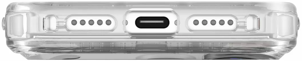 Чехол Uniq Swivix с поворотной подставкой 360° для Apple iPhone 17 Pro, Lucent Clear (прозрачный), MagSafe