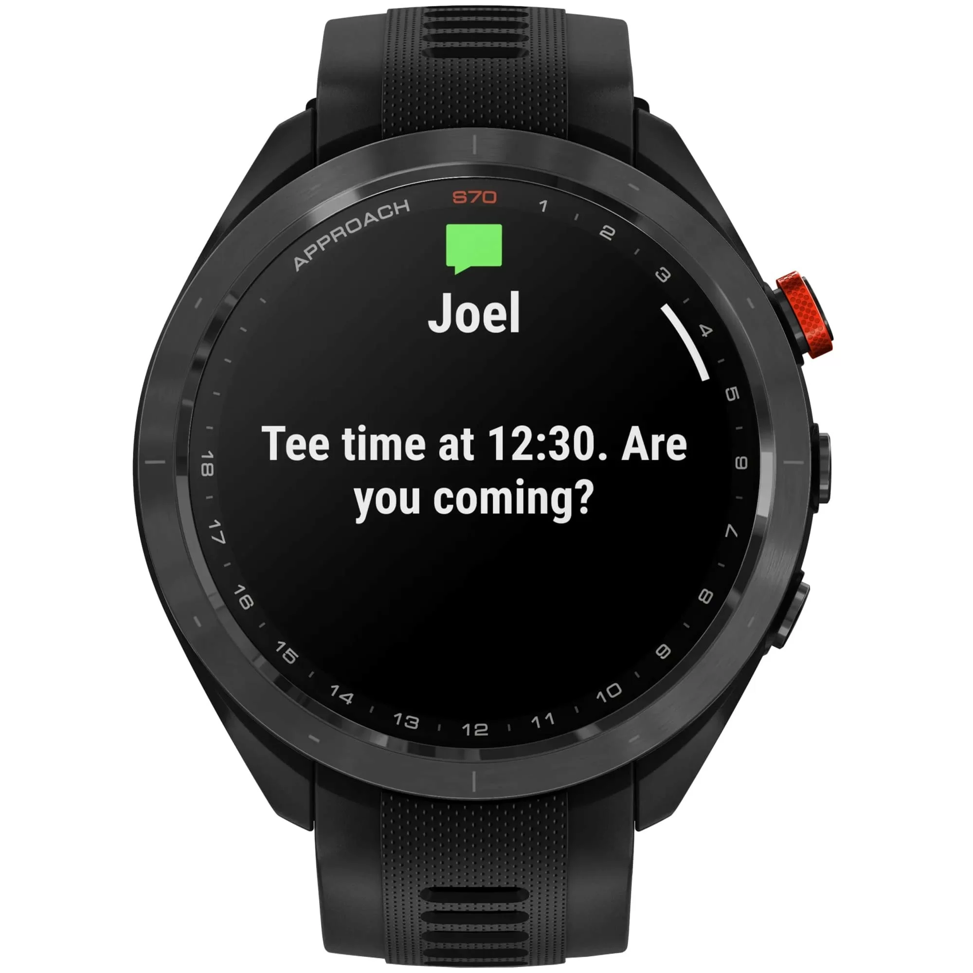 Спортивные часы Garmin Approach S70, 42 мм, Black (Черный) Спортивные часы Garmin Approach S70, 42 мм, Black (Черный)