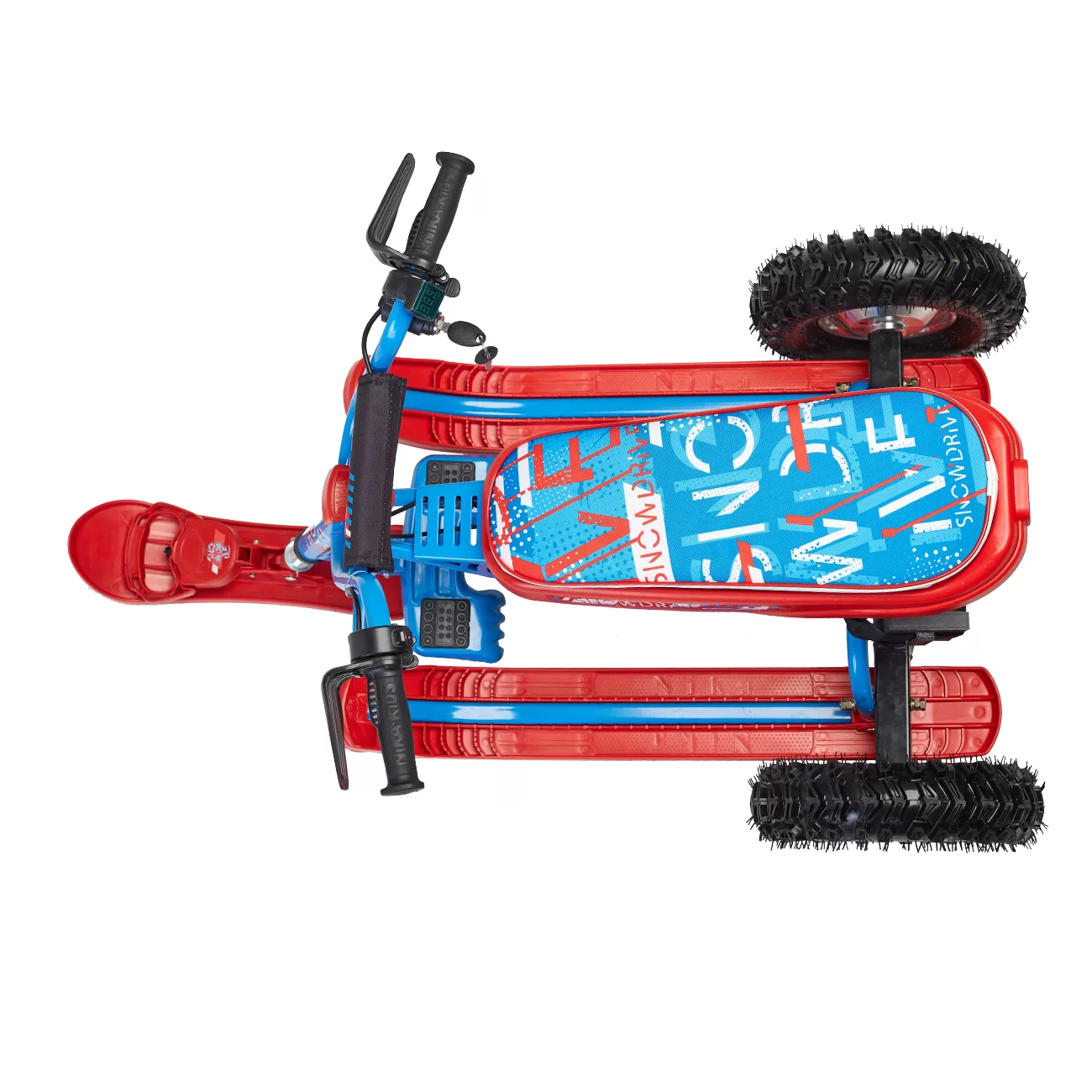 Снегокат электрический iBrat S2, Синий Снегокат электрический iBrat S2, Синий