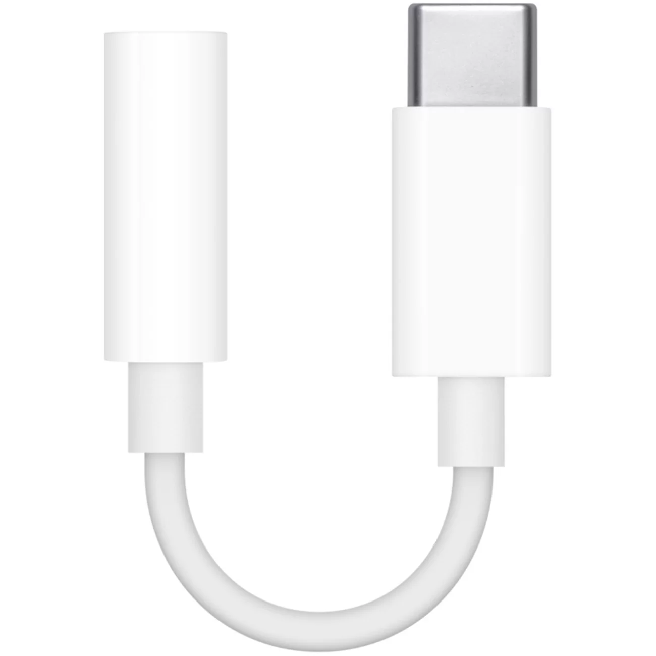 Переходник Apple USB-C/выход 3,5 мм для наушников, белый Переходник Apple USB-C/выход 3,5 мм для наушников, белый
